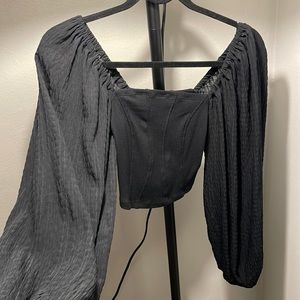 Black UO blouse